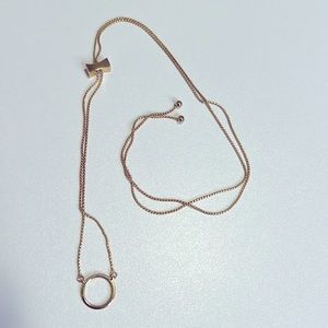 Kate Spade adjustable charm necklace